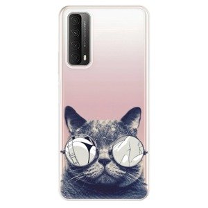 Odolné silikónové puzdro iSaprio - Crazy Cat 01 - Huawei P Smart 2021