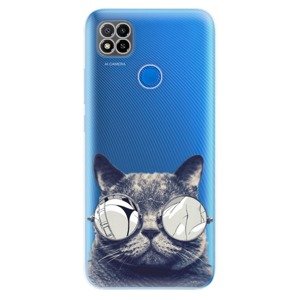 Odolné silikónové puzdro iSaprio - Crazy Cat 01 - Xiaomi Redmi 9C