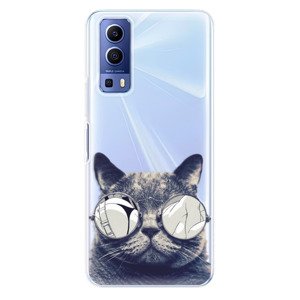 Odolné silikónové puzdro iSaprio - Crazy Cat 01 - Vivo Y52 5G