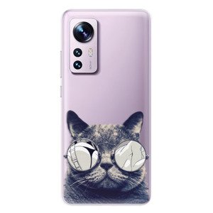 Odolné silikónové puzdro iSaprio - Crazy Cat 01 - Xiaomi 12 / 12X