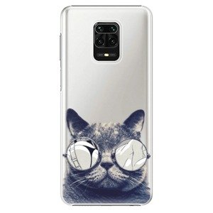 Plastové puzdro iSaprio - Crazy Cat 01 - Xiaomi Redmi Note 9 Pro / Note 9S