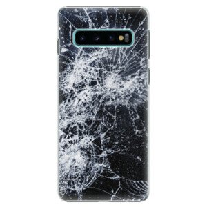 Plastové puzdro iSaprio - Cracked - Samsung Galaxy S10