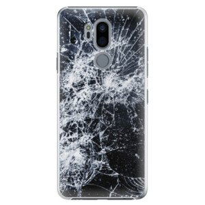 Plastové puzdro iSaprio - Cracked - LG G7