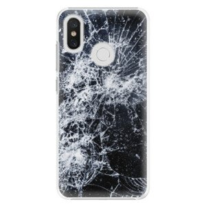 Plastové puzdro iSaprio - Cracked - Xiaomi Mi 8