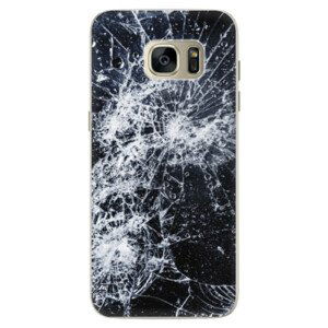 Silikónové puzdro iSaprio - Cracked - Samsung Galaxy S7 Edge