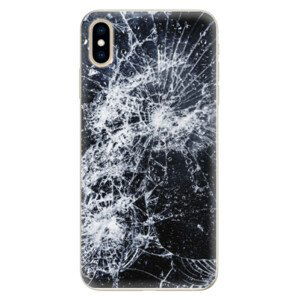 Silikónové puzdro iSaprio - Cracked - iPhone XS Max