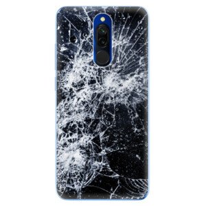 Odolné silikónové puzdro iSaprio - Cracked - Xiaomi Redmi 8