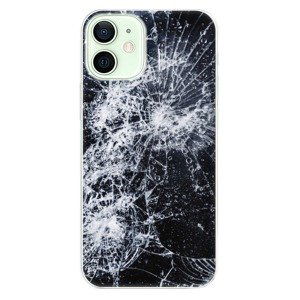 Odolné silikónové puzdro iSaprio - Cracked - iPhone 12