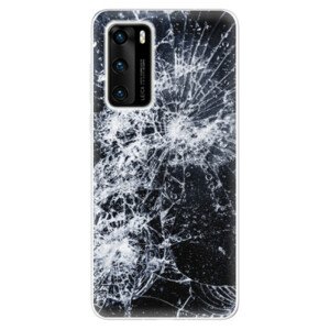 Odolné silikónové puzdro iSaprio - Cracked - Huawei P40