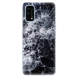 Odolné silikónové puzdro iSaprio - Cracked - Realme 7 Pro