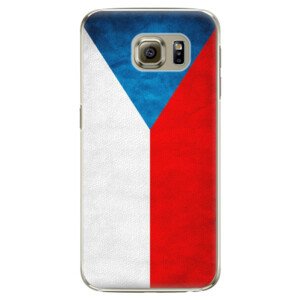 Plastové puzdro iSaprio - Czech Flag - Samsung Galaxy S6