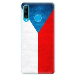 Odolné silikonové pouzdro iSaprio - Czech Flag - Huawei P30 Lite