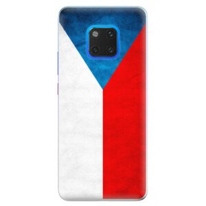 Silikónové puzdro iSaprio - Czech Flag - Huawei Mate 20 Pro