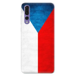 Silikónové puzdro iSaprio - Czech Flag - Huawei P20 Pro