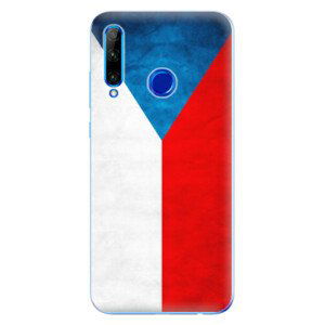 Odolné silikónové puzdro iSaprio - Czech Flag - Huawei Honor 20 Lite