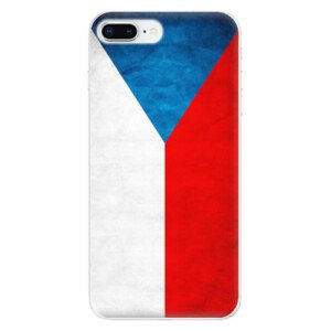 Odolné silikónové puzdro iSaprio - Czech Flag - iPhone 8 Plus