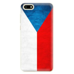 Odolné silikónové puzdro iSaprio - Czech Flag - Huawei Y5 2018