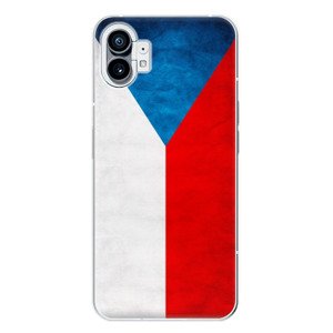 Odolné silikónové puzdro iSaprio - Czech Flag - Nothing Phone (1)