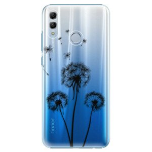 Plastové puzdro iSaprio - Three Dandelions - black - Huawei Honor 10 Lite