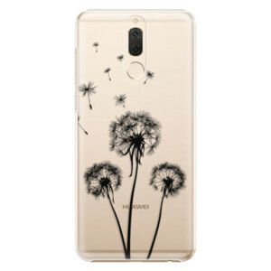 Plastové puzdro iSaprio - Three Dandelions - black - Huawei Mate 10 Lite