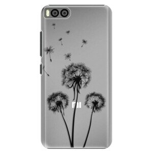 Plastové puzdro iSaprio - Three Dandelions - black - Xiaomi Mi6