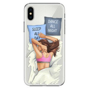 Plastové puzdro iSaprio - Dance and Sleep - iPhone X