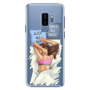 Plastové puzdro iSaprio - Dance and Sleep - Samsung Galaxy S9 Plus