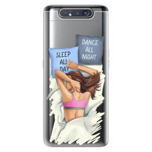 Odolné silikónové puzdro iSaprio - Dance and Sleep - Samsung Galaxy A80