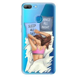 Odolné silikónové puzdro iSaprio - Dance and Sleep - Huawei Honor 9 Lite