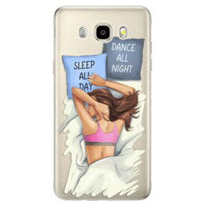 Odolné silikónové puzdro iSaprio - Dance and Sleep - Samsung Galaxy J5 2016