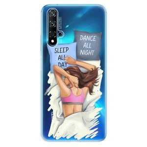 Odolné silikónové puzdro iSaprio - Dance and Sleep - Huawei Nova 5T