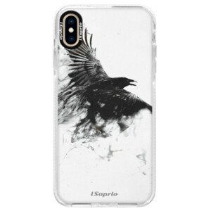 Silikónové púzdro Bumper iSaprio - Dark Bird 01 - iPhone XS Max