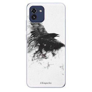 Odolné silikónové puzdro iSaprio - Dark Bird 01 - Samsung Galaxy A03