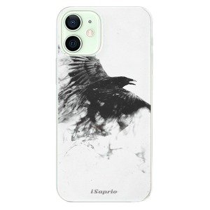 Odolné silikónové puzdro iSaprio - Dark Bird 01 - iPhone 12