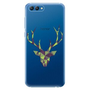 Plastové puzdro iSaprio - Deer Green - Huawei Honor View 10