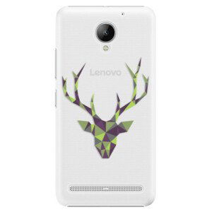 Plastové puzdro iSaprio - Deer Green - Lenovo C2