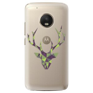 Plastové puzdro iSaprio - Deer Green - Lenovo Moto G5 Plus