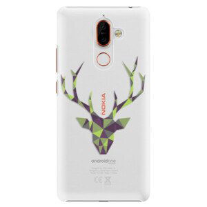 Plastové puzdro iSaprio - Deer Green - Nokia 7 Plus