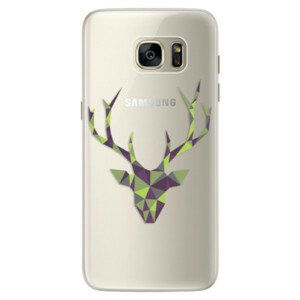 Silikónové puzdro iSaprio - Deer Green - Samsung Galaxy S7 Edge