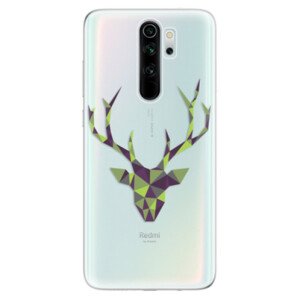 Odolné silikónové puzdro iSaprio - Deer Green - Xiaomi Redmi Note 8 Pro