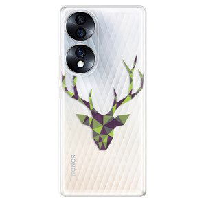 Odolné silikónové puzdro iSaprio - Deer Green - Honor 70