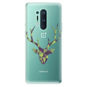 Odolné silikónové puzdro iSaprio - Deer Green - OnePlus 8 Pro