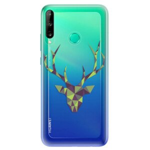 Odolné silikónové puzdro iSaprio - Deer Green - Huawei P40 Lite E