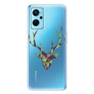 Odolné silikónové puzdro iSaprio - Deer Green - Realme 9i