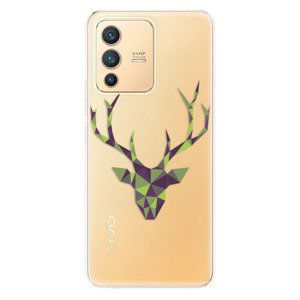 Odolné silikónové puzdro iSaprio - Deer Green - Vivo V23 5G