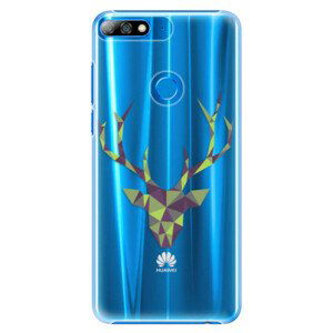 Plastové puzdro iSaprio - Deer Green - Huawei Y7 Prime 2018