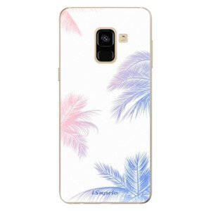 Odolné silikónové puzdro iSaprio - Digital Palms 10 - Samsung Galaxy A8 2018