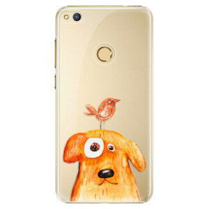 Plastové puzdro iSaprio - Dog And Bird - Huawei Honor 8 Lite