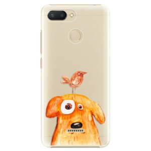 Plastové puzdro iSaprio - Dog And Bird - Xiaomi Redmi 6