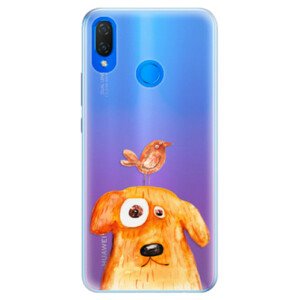 Silikónové puzdro iSaprio - Dog And Bird - Huawei Nova 3i